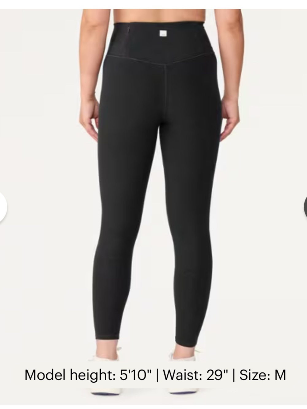 Vuori Black High-Rise Clean Elevation Leggings